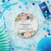 Rose- und Fußball-Kommune Pappteller (Party)