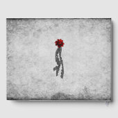 Rose und gästebuch (Rückseite)