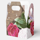Rose und Gastgeschenk Hochzeiten für Country Chic Geschenkschachtel (Geöffnet)
