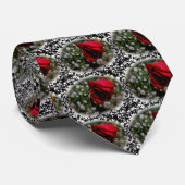 Rose und Gipskraut Krawatte (Gerollt)