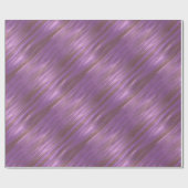 Rose und Gold-Metallic-Effekt 3 Geschenkpapier (Flach)