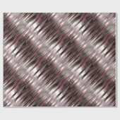 Rose und Gold-Metallic-Effekt Geschenkpapier (Flach)