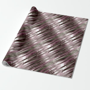 Rose und Gold-Metallic-Effekt Geschenkpapier