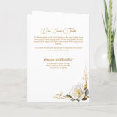 Rose- und Goldflorenträbungsprogramm Programm (Rückseite)