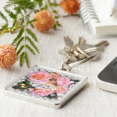 Rose und Herz ~ Schlüsselanhänger (Seite)