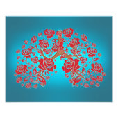 Rose und Hoffnung Fotodruck (Vorne)