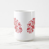 Rose und Hoffnung Kaffeetasse (Mittel)