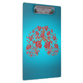 Rose und Hoffnung Klemmbrett (Rechts)