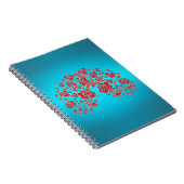 Rose und Hoffnung Notizblock (Rechte Seite)