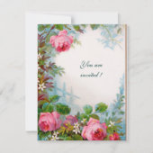 ROSE und JASMINE Einladung (Vorderseite)