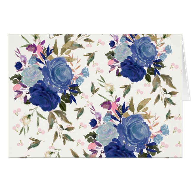 Rose und Kirschen (Vorderseite (Horizontal))