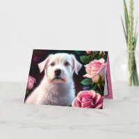 Rose und kleine Hundesammlung