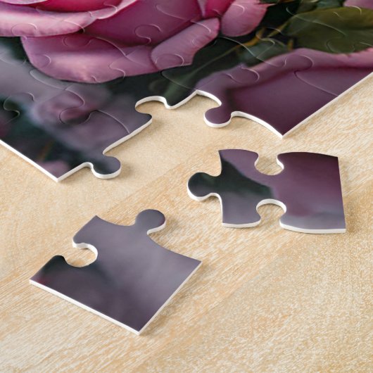 Rose und kleine Hundesammlung Puzzle (Seite)