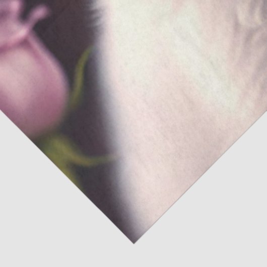 Rose und kleine Hundesammlung Seidenpapier (Ausschnitt)