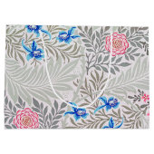 Rose und Larkspur, William Morris große Geschenkta Große Geschenktüte (Rückseite)