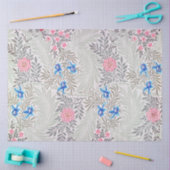 Rose und Larkspur, William Morris Seidenpapier (Basteln)