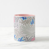 Rose und Larkspur, William Morris Tasse (Zentrum)
