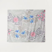 Rose und Larkspur, William Morris Wandteppich (Vorderseite (Horizontal))