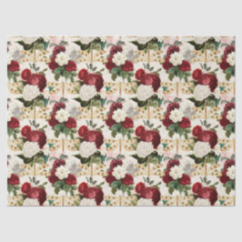 Rose und Libellen (Design 10) Seidenpapier