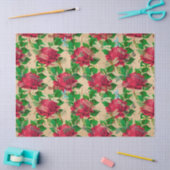 Rose und Libellen (Design 16) Seidenpapier (Basteln)