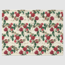 Rose und Libellen (Design 18) Seidenpapier