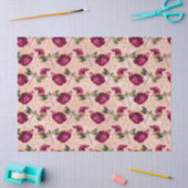 Rose und Libellen (Design 4) Seidenpapier (Basteln)