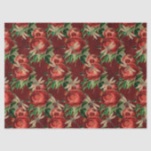 Rose und Libellen (Design 5) Seidenpapier (Vorderseite)