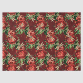 Rose und Libellen (Design 5) Seidenpapier