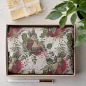 Rose und Libellen (Design 7) Seidenpapier (Geschenk)