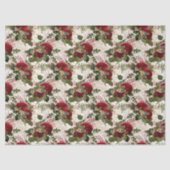 Rose und Libellen (Design 7) Seidenpapier (Vorderseite)