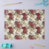 Rose und Libellen Seidenpapier (Basteln)