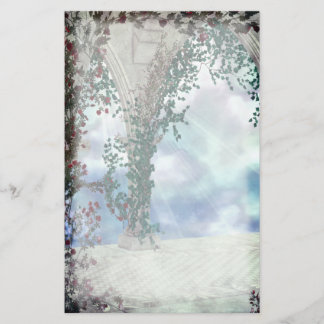Rose und Light Fantasy Stationery Briefpapier