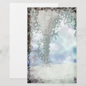 Rose und Light Fantasy Stationery Briefpapier (Vorne/Hinten)