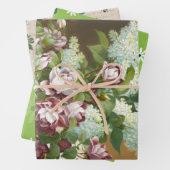 Rose und Lilacs, Geschenk Geschenkpapier Set (Beispiel)