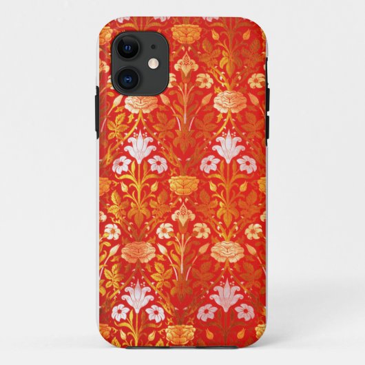 Rose und Lilie Williams Morris Case-Mate iPhone Hülle (Rückseite)
