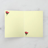 Rose und Lilies Friendship Karte (Innenseite)