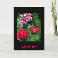 Rose und Lilies Vielen Dank