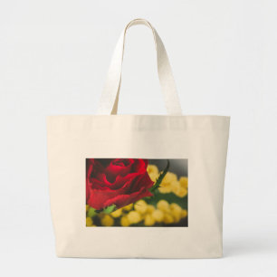Rose und Mimosas Jumbo Stoffbeutel