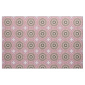 Rose und Mocha Mandala Muster Blumengeometrie Stoff (Fat Quarter (45,7 x 55,9 cm))