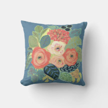 Rose und Mum Pillow-Denim
