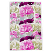 Rose- und Peonies-Mischbeutel Mittlere Geschenktüte (Vorderseite)