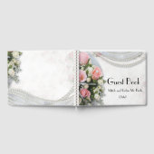 Rose und Perlen Gästebuch (Voll)