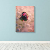 Rose und Perlen Leinwanddruck (Insitu (Holzboden))