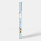 Rose- und Polka-Dots-Muster Case-Mate iPhone Hülle (Rückseite / Rechts)