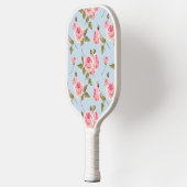 Rose- und Polka-Dots-Muster Pickleball Schläger (Links)