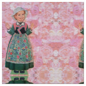 Rose und Puppengewebe Stoff (Nahaufnahme)