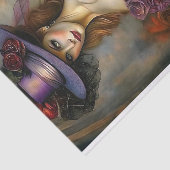 Rose und Reverie-Dekoupage Seidenpapier (Ausschnitt)