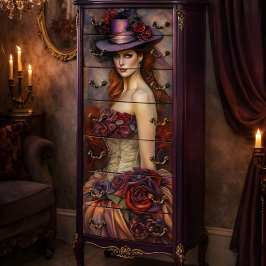 Rose und Reverie-Dekoupage Seidenpapier