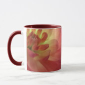 Rose und rosa Dalia Tasse (Links)
