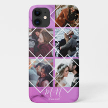 Rose und rosa Marmor Personalisierten Paare Gesche